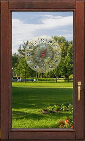 Биметаллический оконный термометр «Медуза»