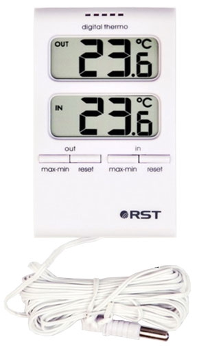 Электронный термометр RST для дома и улицы