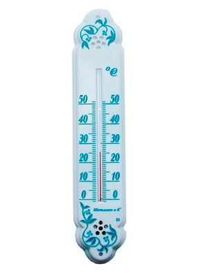 Комнатный спиртовой термометр для школы