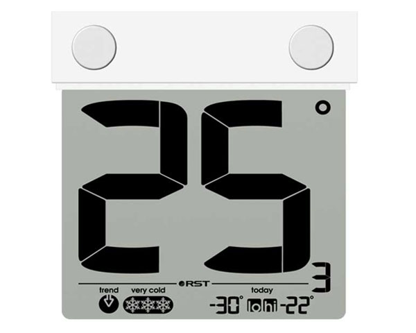 Оконный электронный термометр