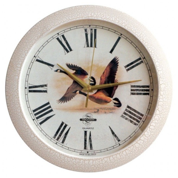 Настенные часы с летящими птицами