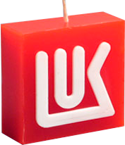 Логотип на свече