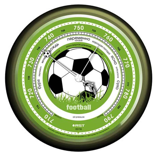 Настенный барометр для болельщиков футбола