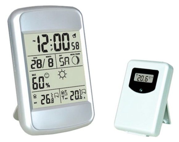 Электронный термометр с беспроводным датчиком.