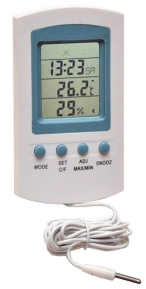 Бытовой электронный термометр-гигрометр