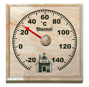Стрелочный термометр для сауны
