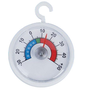 Биметаллический стрелочный термометр для холодильника и морозильника
