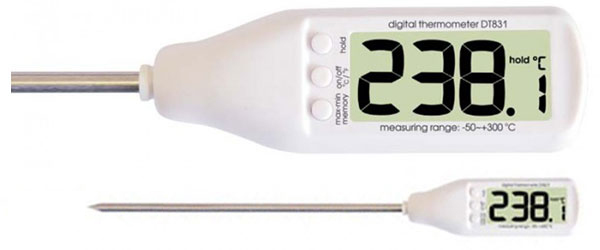 Электронный термометр со щупом