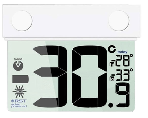 Цифровой оконный термометр