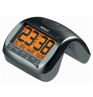 Электронный термометр бытовой с часами и будильником