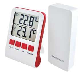 Термометр с радиодатчиком температуры