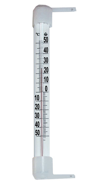 Оконный спиртовой термометр высотой 250 мм